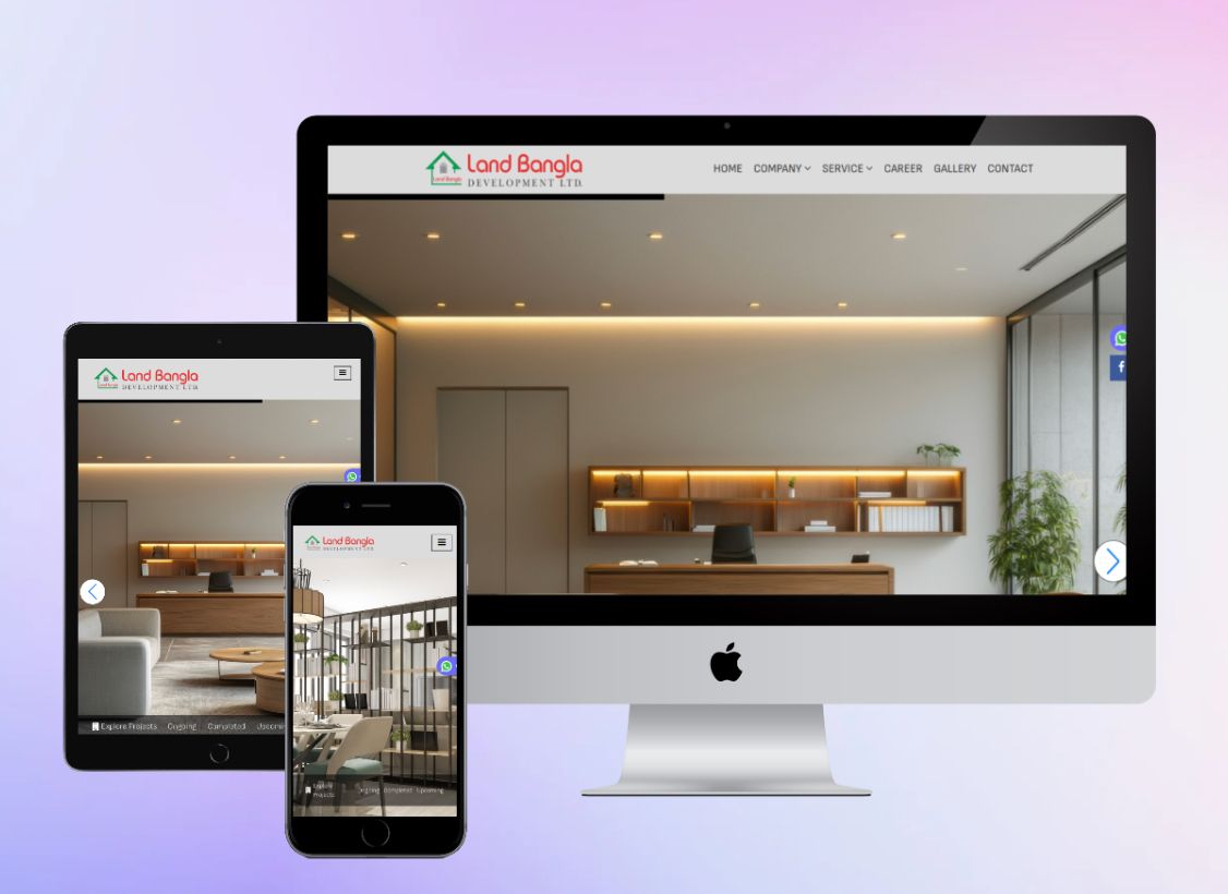 Landbangla Real Estete Corporate Website